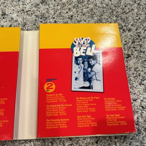DVD Saved by the Bell seasons 1 & 2 5 disc collection - Picture 4 of 7